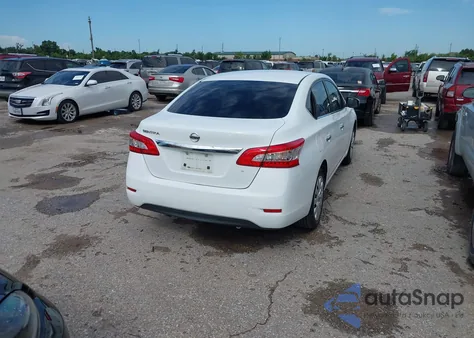 2015 Nissan Sentra S from USA, damaged, VIN 3N1AB7AP7FY310361